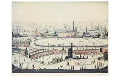 Untitled by L. S. Lowry, pencil, offered Oct 2022