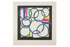 Untitled by Sandra Blow, pencil, offered Oct 2022