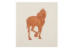 Untitled by Elisabeth Frink Ch, pencil, offered Oct 2022