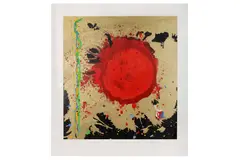Untitled by John Hoyland, pencil, offered Oct 2022