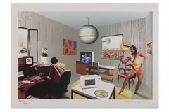 Untitled by Richard Hamilton, pencil, offered Oct 2022