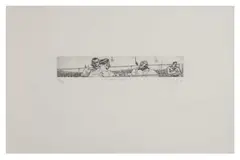 Untitled by Ray Richardson, Print Studio, with their blindstamp sheet, offered Oct 2022