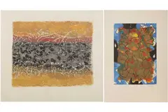 Untitled by Mark Tobey, pencil, offered Oct 2022