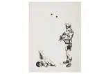 Untitled by Antony Micallef, pencil, offered Oct 2022
