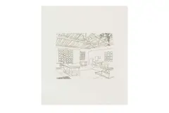 Untitled by Jonas Wood, pencil, offered Oct 2022
