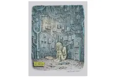 Untitled by Robert Crumb, lithograph, offered Oct 2022