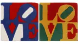 Untitled by Robert Indiana, ink, offered Oct 2022