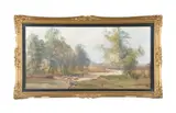 Dee Side Ballitea; A river landscapeWatercolour, a pairBoth signed and inscribed lower left, the latter illegibly Each 34.5 x 69cm (13½ x 27 in.) (2) by John Faulkner, watercolor, sold Aug 2020