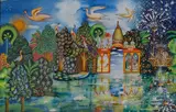 Garden of dreams by Roberta Booth, 2009, Watercolour, sold Aug 2020