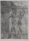 Etchings The first- signed, dated 1989 and numbered 1/15, Royal Academy 1989 exhibition label to reverse, 37.5 x 53cm (14¾ x 20¾ in.) Landscape by Leonard McComb, 1989, print (other), sold Aug 2020