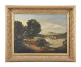 Loch Doon Castle, a pairOil on canvas One signed and inscribed to canvas verso 31 x 41cm (12 x 16 in.)Condition Report: The canvasses have not been relined by J. Chalmers, oil, sold Jul 2020