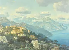 Palermo by Michael Zeno Diemer, oil, sold Jun 2020