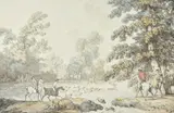 A Stag HuntInk and watercolour30 x 45.5cm (11¾ x 17¾ in.)Exhibited:London, Leger Galleries, June 1972 by Thomas Rowlandson, watercolor, sold Jun 2020