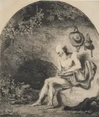 Untitled by Ferdinand Bol, Etching and drypoint, sold Jun 2020
