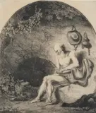 Untitled by Ferdinand Bol, Etching and drypoint, sold Jun 2020