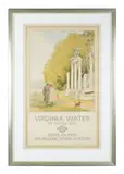 Virginia Water, by Motor Bus by Fred Pegram, Lithograph in colours, offered May 2020