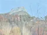 Above Vence Oil on board Signed lower right, indistinctly titled to label verso 27 x 36cm (10½ x 14 in.) by Phoebe Dovan, Oil on board, offered Mar 2020