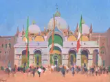Untitled by Colin Hatrue, Oil on canvas, sold Mar 2020