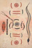 Abstract composition Acrylic on canvas Signed verso 91.5 x 60cm (36 x 23½ in.) Provenance: Dreamtime Art Gallery by Barney Daniels Tjungurrayi, Acrylic on canvas, sold Mar 2020