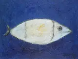 Fish Mixed media 88 x 115cm (34½ x 45¼ in.) Unframed by Miguel Angel Yrazaabel, Mixed media, sold Mar 2020