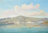 Sankt Thomas by Charlotte Amalie Sanm, 1910, Oil on canvas, sold Mar 2020