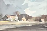 Tilford, Surrey Watercolour and ink Signed lower right 21.5 x 33cm (8¼ x 12 in.) by Rowland Hilder, Watercolour and ink, sold Mar 2020
