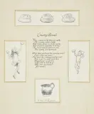 Crusty Bread by Ernest Howard Shepard, Pen and ink Each signed within the mount The largest mount, sold Mar 2020