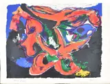 Faune cturne by Karel Appel, Lithograph printed in colours, sold Mar 2020