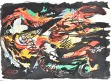 Paysage volant by Karel Appel, Lithograph printed in colours, sold Mar 2020