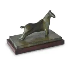 Horse by Henry Moore, Bronze with green patina, sold Mar 2020