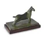 Horse by Henry Moore, Bronze with green patina, sold Mar 2020