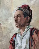 Portrait of a gentleman by James Le Jeune Rha, oil on canvas, sold Nov 2021