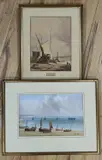 View of the Brighton Chain Pier by William Henry Earp, watercolour, sold Nov 2021