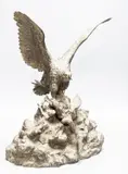 Eagle and prey by Christophe Fratin, bronze, sold Nov 2021