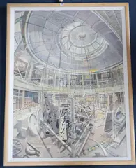 St Mary The Cupola by Gus Cummins, watercolour, sold Nov 2021