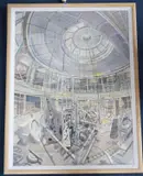 St Mary The Cupola by Gus Cummins, watercolour, sold Nov 2021