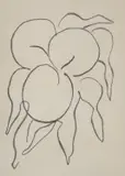 Fruit' 1965, printed by Mourlot for the Redfern Gallery, 18 x 13cm by Henri Matisse, lithograph, sold Nov 2021