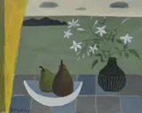 Jasmine Flowers by Biddy Picard, oil on board, sold Nov 2021