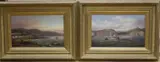 Views of Scarborough by Millson Hunt, 1886, oil, sold Nov 2021
