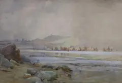 Scarborough by Percy Robertson, watercolour, sold Nov 2021