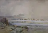 Scarborough by Percy Robertson, watercolour, sold Nov 2021