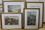 Vietre with the the Bay of Salerno by Ebenezer Wake Cook, watercolour, sold Nov 2021