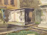 3 unframed watercolours by Geoffrey Bagley, watercolor, sold Nov 2021