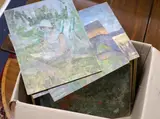 Fourteen assorted oils by Michael Cadman, oil, sold Nov 2021
