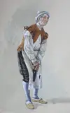 The Steward by John Nesbitt, 1867, watercolour, sold Nov 2021
