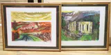 Old Coleford and St Gavoentio by Luke Piper, pencil, sold Nov 2021