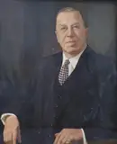 Portrait of a gentleman by Howard Barron, oil on canvas, sold Oct 2021