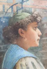 Untitled by William Langley, Watercolour, sold Oct 2021