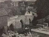 Wood engraving by George Mackley, engraving, sold Oct 2021