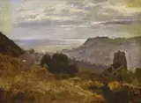 View of Hastings by Edward Roper, oil on canvas, sold Oct 2021